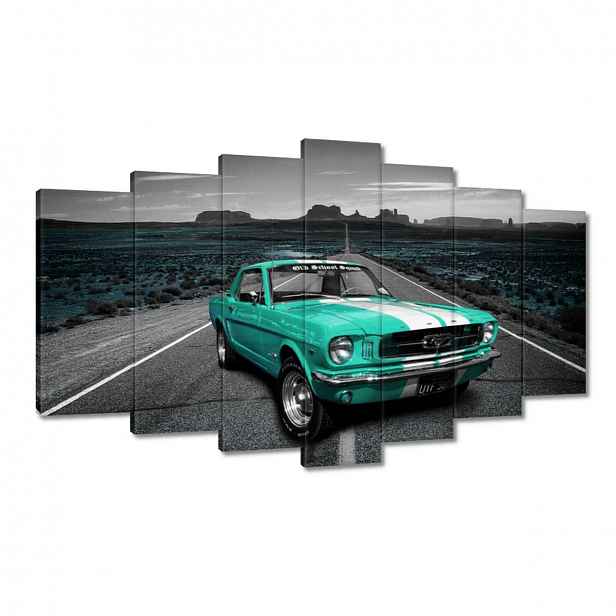 Obrazy 140x80 Tyrkysové auto Ford
