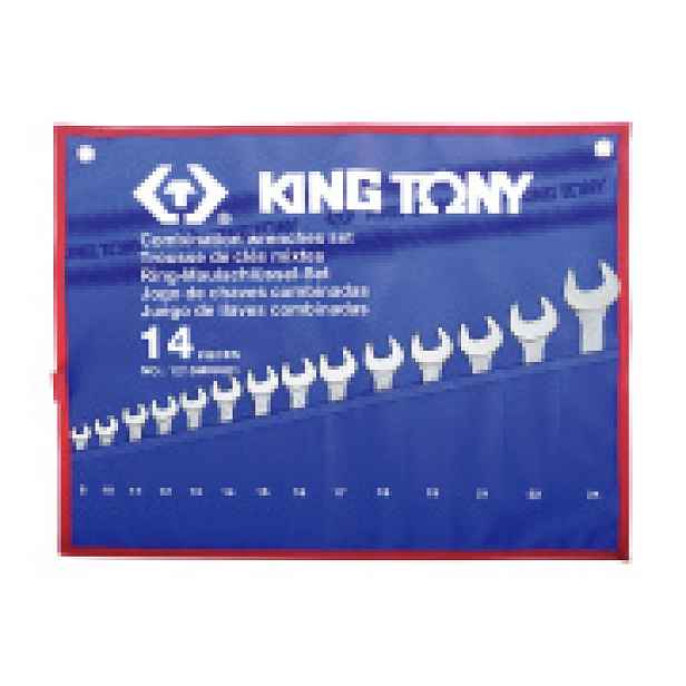 Sada očkoplochých klíčů King Tony 14 ks 1215MRN01