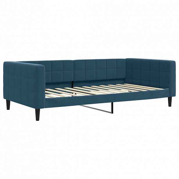 vidaXL Válenda modrá 100 x 200 cm samet