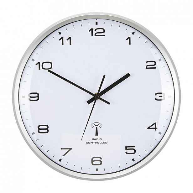 XXXLutz NÁSTĚNNÉ HODINY, bílá, 33 cm Ambia Home - 0090070050