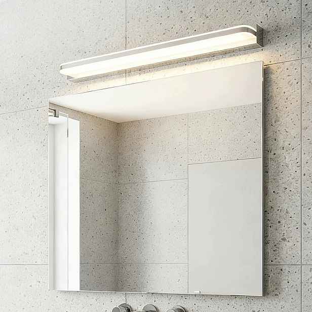 Koupelnová zrcadlová lampa 40 cm, Led nástěnné svítidlo, 3 teploty, IP65 7 W, 600 lm