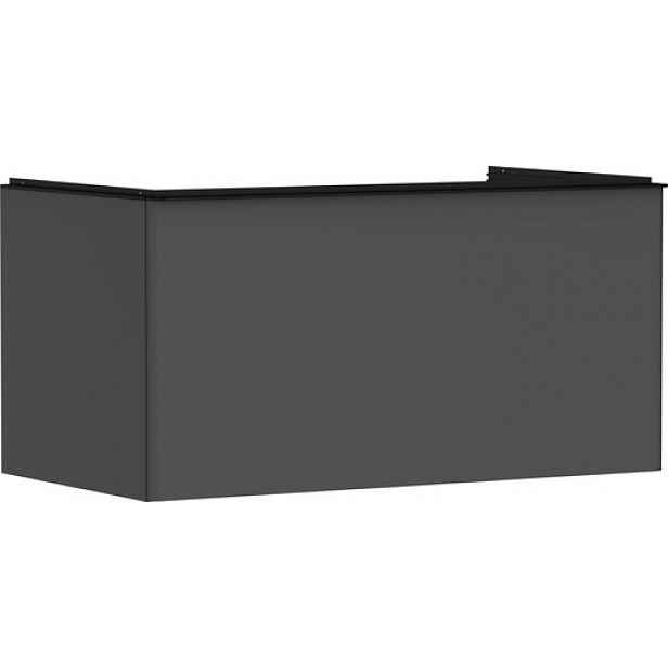 Skříňka pod umyvadlo pod desku Hansgrohe Xelu Q 98x49,5x55 cm šedá matná 54059670