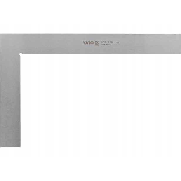 Úhelník Zámečnický 400X250 MM Ocel Uhlíkový Přesný 90° Din 875/2 Yato