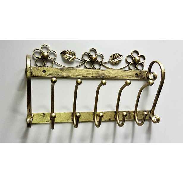 Věšák kovaný 40 cm. Metaloplastika.