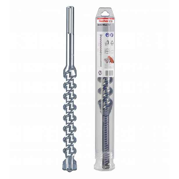 Vrták Do Betonu Příklepový fi30 920mm Fischer Sds Max IV 30x920mm