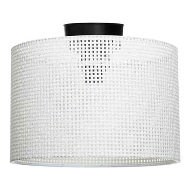 Krémové stropní svítidlo s textilním stínidlem ø 30 cm Goza – Squid Lighting