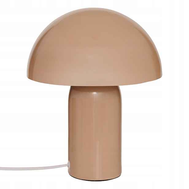 Lampa Houba Lito Výška 24.5 CM Kov Béžová Závit E27