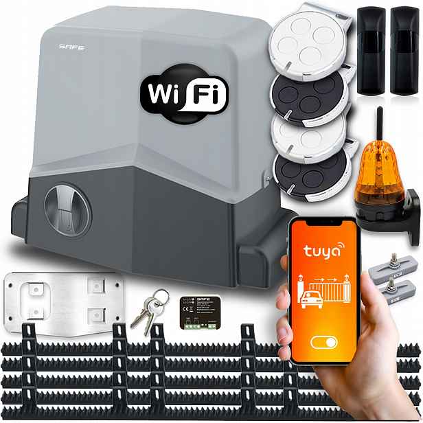 Pohon Posuvné Brány lampa 4x dálkové ovládání Wifi 5XLISTOVNÍ Automat Pro Bránu Tuya