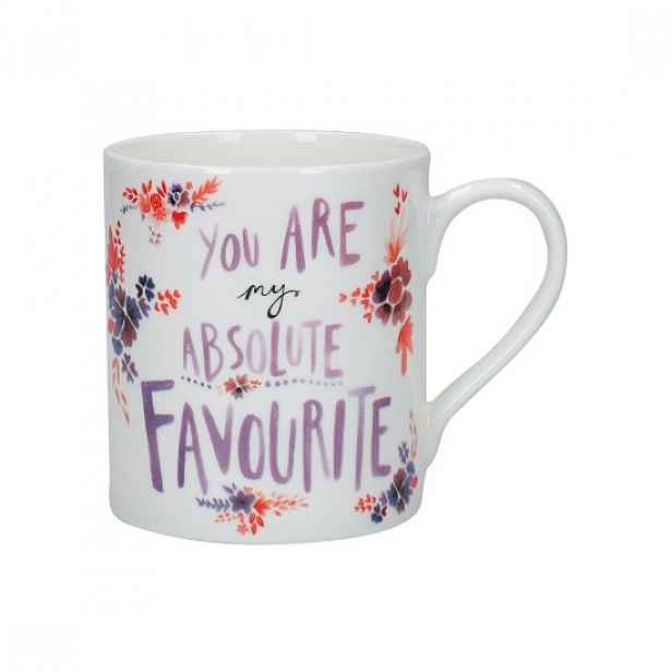 Porcelánový hrnek 330 ml "Absolute Favorite" - od Kitchen Craft