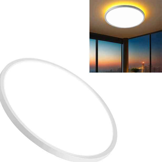 stropní svítidlo Led Stropní Svítidlo Ring Bílá regulace Barvy Světla Moderní 24W