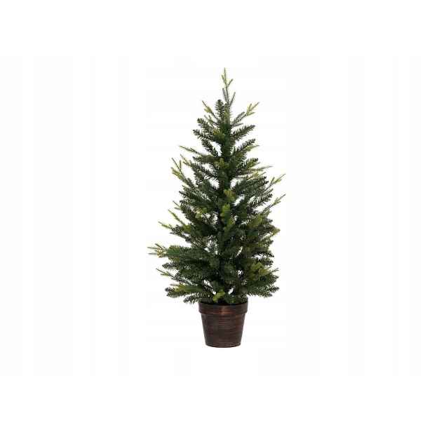 Úmělý vánoční stromeček v květináči, 100 cm