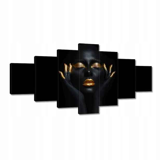 Obrazy 210x100 Zlatá meditace