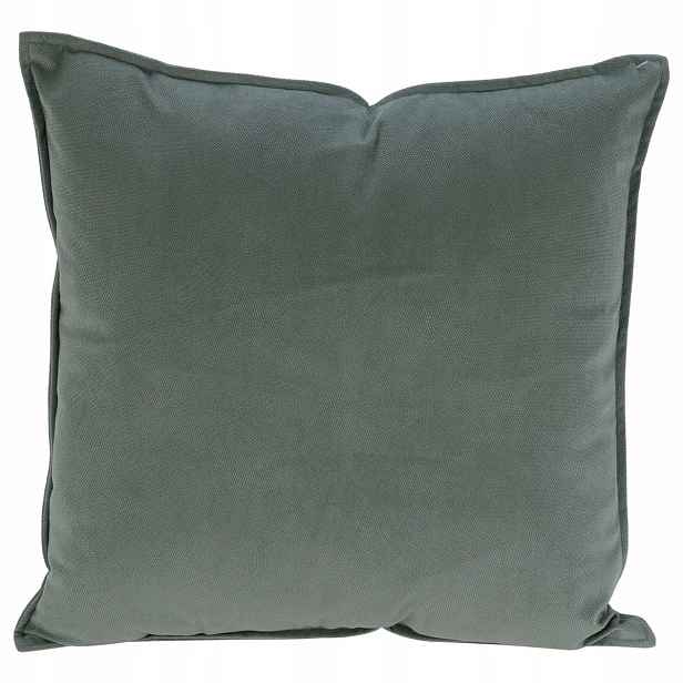 Polštář klasický hladký 45x45 zelený