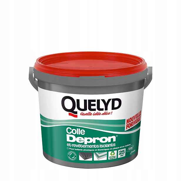 Quelyd Colle Depron bílé lepidlo v pastě pro desky Depron a izolaci, 6 kg