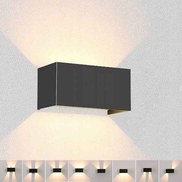Venkovní Nástěnné Led Fasádní Zahradní Svítidlo IP65 24W