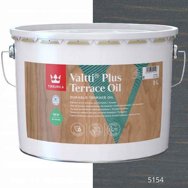 Tikkurila Olej Na Dřevo Valtti Plus Terrace Oil 9 L Barva 5154