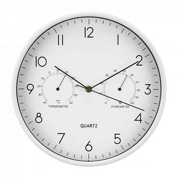 XXXLutz NÁSTĚNNÉ HODINY, černá, 30 cm Ambia Home - 0090070063