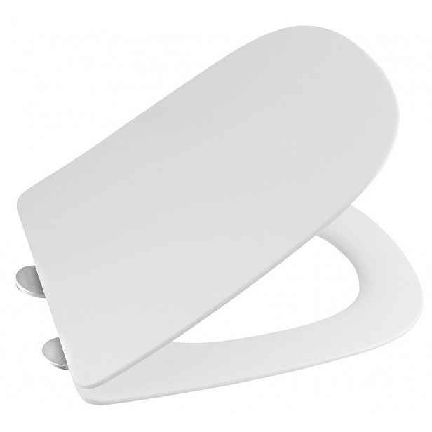 SAPHO - BELLO WC sedátko, SLIM, Soft Close, Easy Take, bílá PCS103