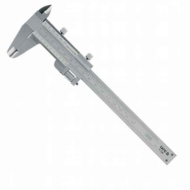 Posuvník Yato 150 MM 0,02 MM Inox Analogový Sada pro řidiče #35