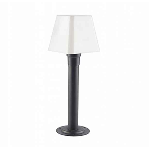 Stojací Zahradní Lampa 44 CM Bílá Gíza Polux