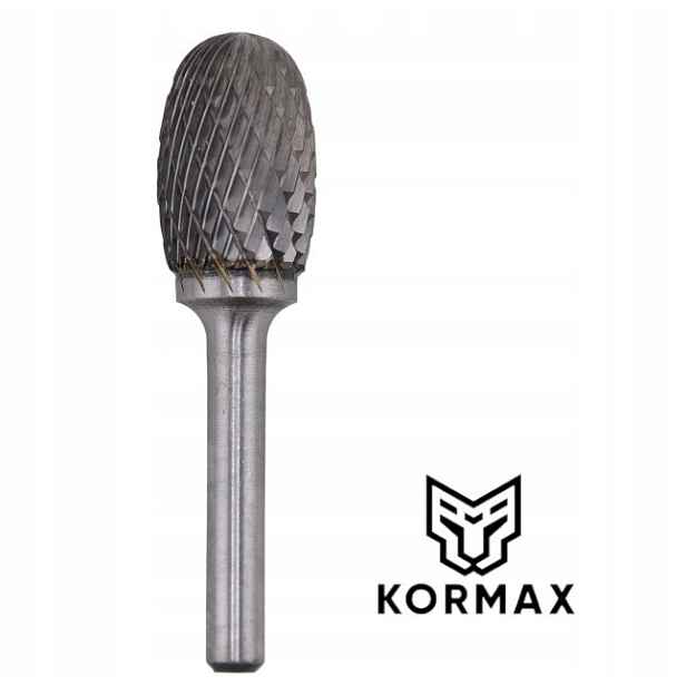 Fréza oválná 16mm pilníková rychlořezná 16x25x65x6mm z karbidu Kormax Tre