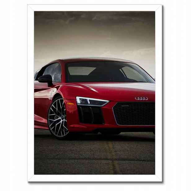 Plakáty v rámu 30x40 Červené Audi Quattro