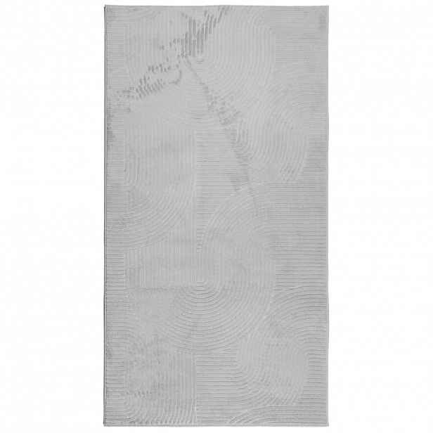 vidaXL Koberec IZA krátký vlas skandinávský vzhled šedý 80 x 150 cm
