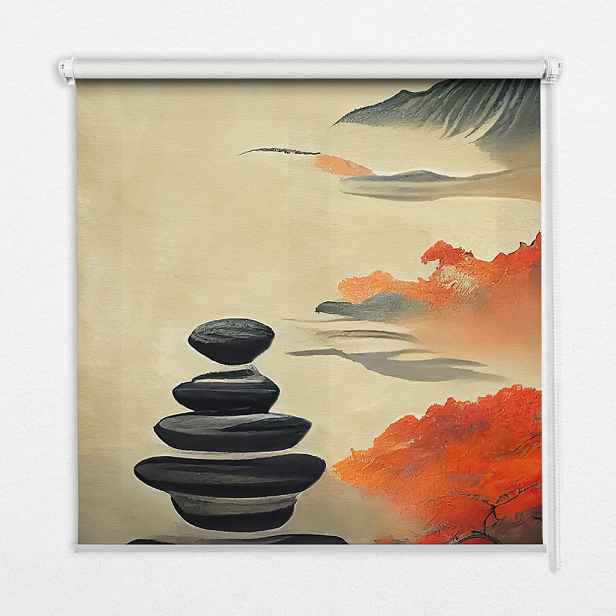 TULUP VNITŘNÍ roleta - okenní roleta - roleta - 100x100 cm - Hora
