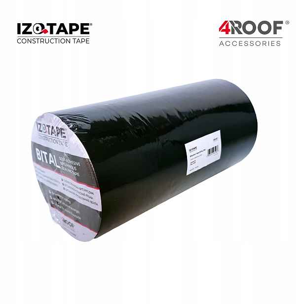 Bitumenová těsnící pokrývačská páska Izotape Bital 300 mm x 10 m Grafit