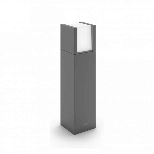 Led venkovní zahradní lampa Arbour 3,8W 2700K IP44 Sloupek 40 cm Philips
