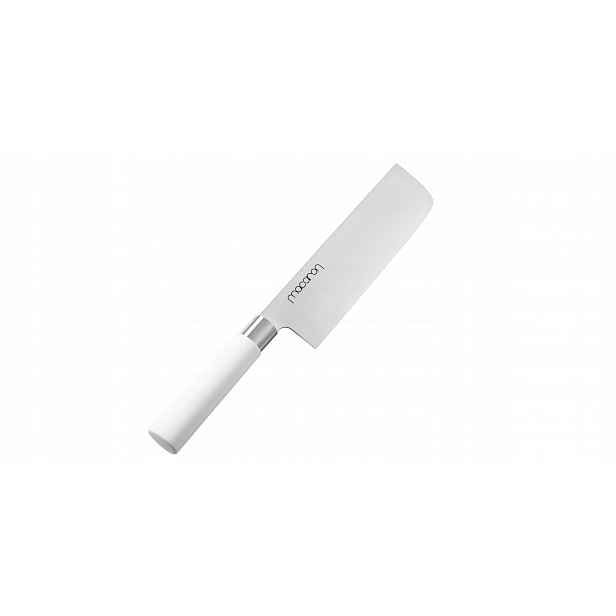 Satake nůž Macaron White Nůž Nakiri 17 cm