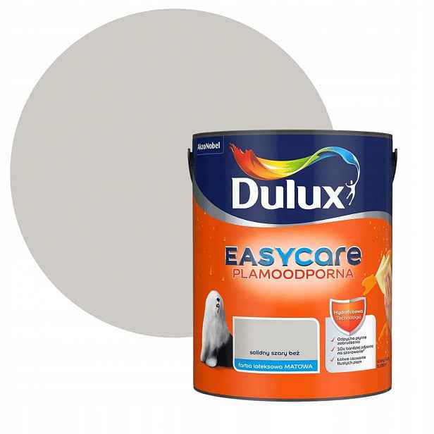 Dulux Easycare Barva Odolná Proti Skvrnám Pevná šedá béžová 5L