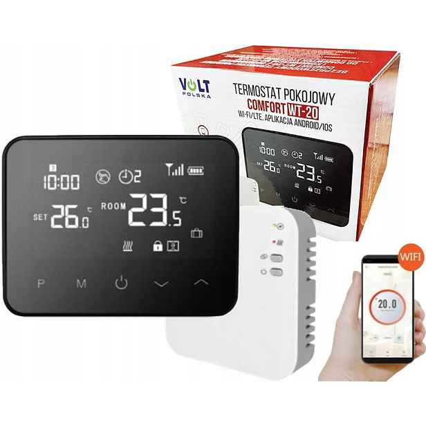 Pokojový Termostat Regulátor Ovladač Kamna Wifi WT-20