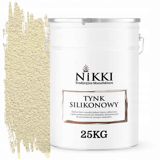 Silikonová Fasádní Omítka Barva Žlutá Světlá F622 25 Kg Granulace 1.5 mm
