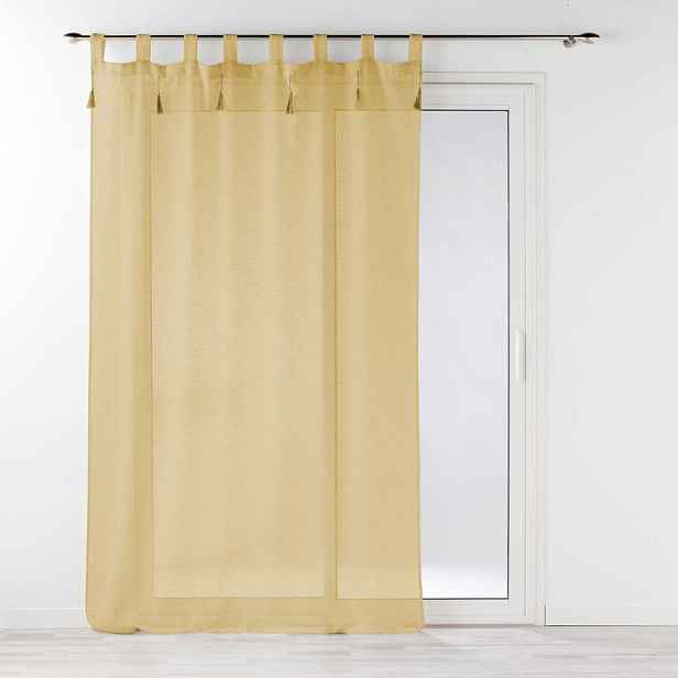 Žlutá záclona 140x240 cm Dalila – douceur d'intérieur