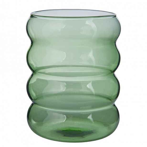 Butlers HOOP Sklenice 350 ml - zelená