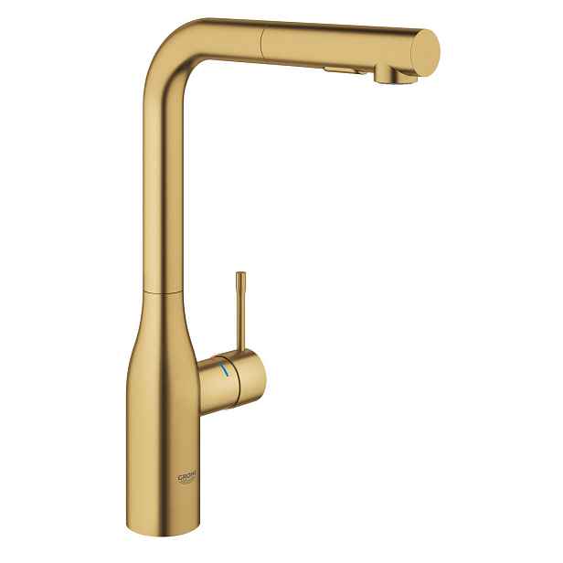 Baterie dřezová stojánková Grohe Essence kartáčovaný Cool Sunrise 30504GN0
