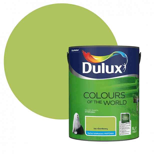 Dulux Barvy Světa Barva Rovníkový les 5L