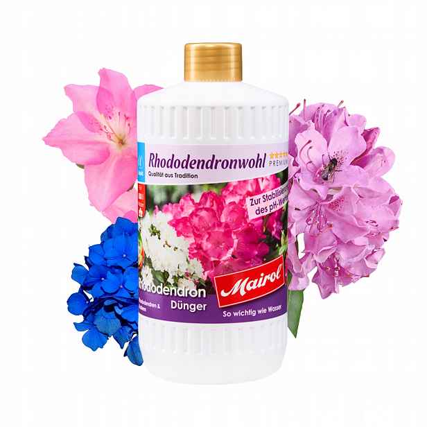 Rhododendronwohl 1L Mairol speciální hnojivo pro rododendrony a azalky
