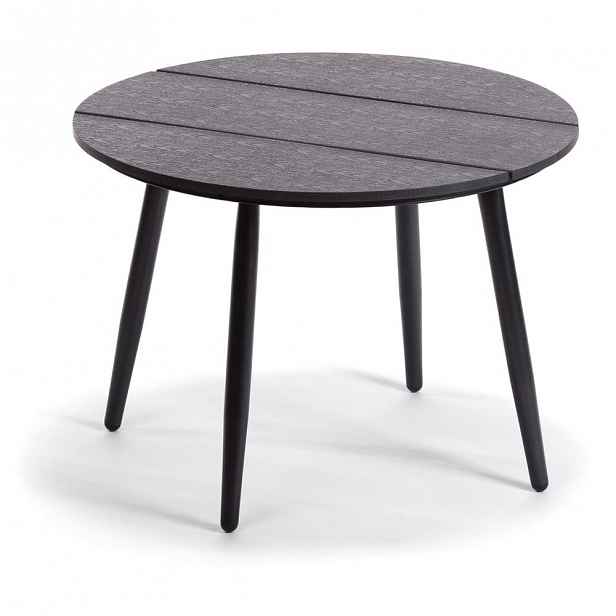 Šedý zahradní stůl Le Bonom Lounge, ø 51 cm