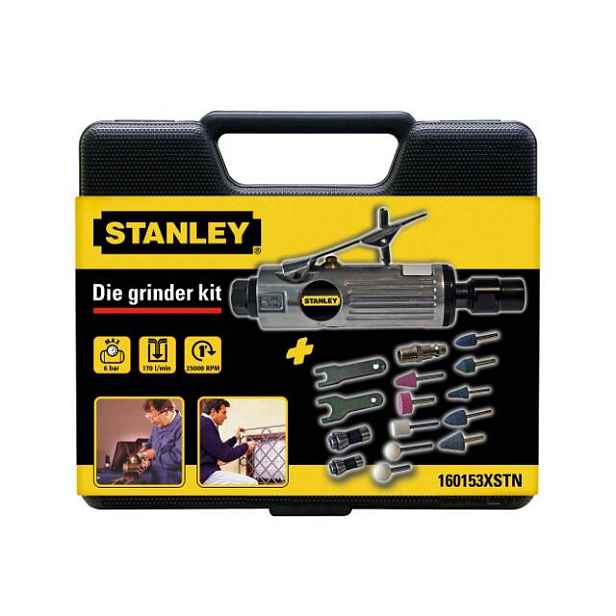 Stanley Pneumatická Přímá Bruska Příslušenství