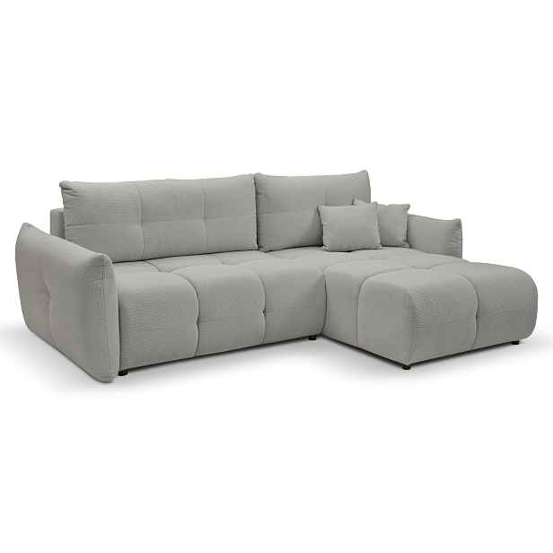 Laski Rozkládací rohová sedací souprava Base 257 cm Nordic Ash šedá univerzální