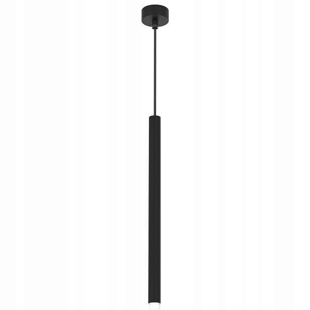 Závěsná lampa jednobodová, černá, bodová, nad barem Milagro