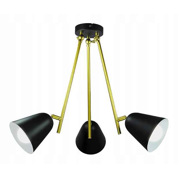 Stropní svítidlo E14 3x40W černá 5376 Alder Rabalux