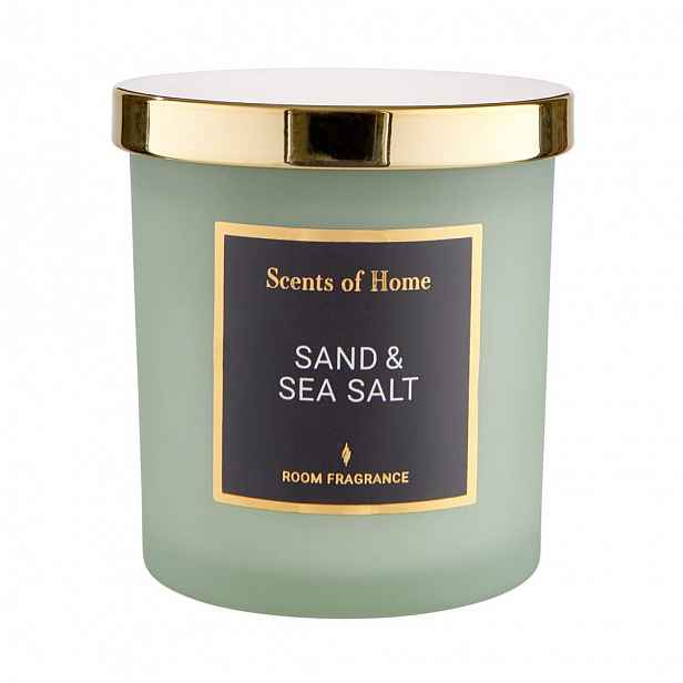 Butlers SCENTS OF HOME Vonná svíčka se sójovým voskem písek a mořská sůl