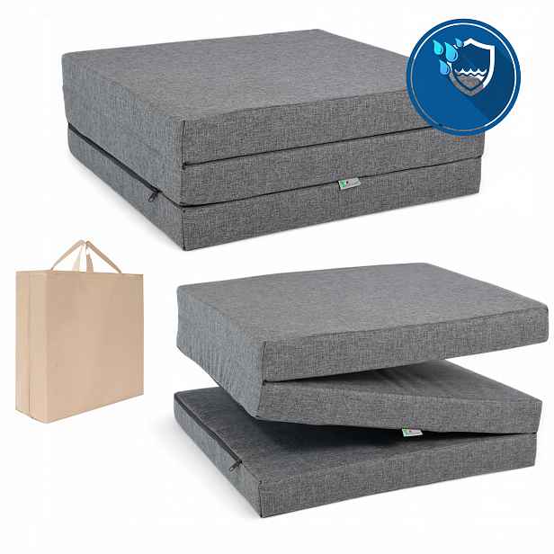 Matrace Voděodolný Skládací Camping Rozkládací Oxford 180x65x7