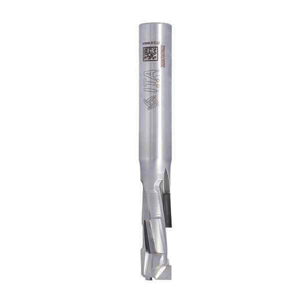 Ita Tools diamantová fréza Z1+1 D10 I25 L75 S10 mm 3 spirály pouzdro Ocel