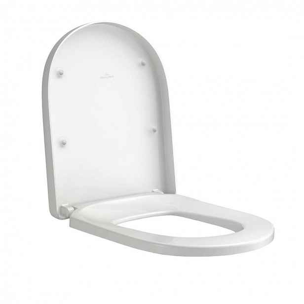 Villeroy & Boch O.novo - WC sedátko, SoftClosing, QuickRelease, alpská bílá 8M36S101