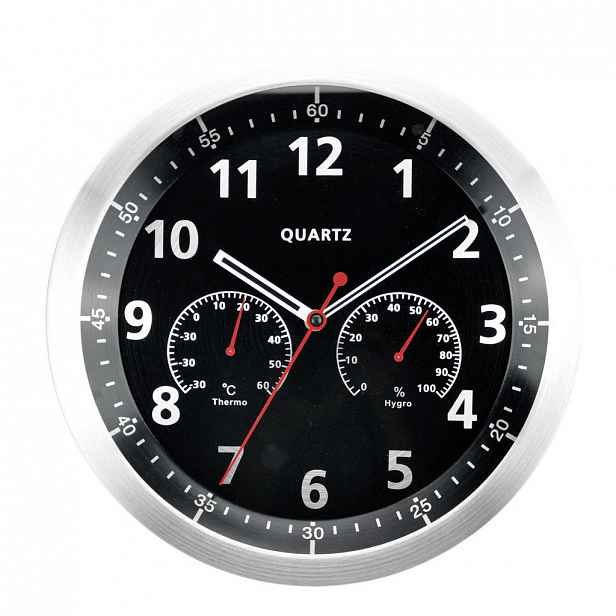 XXXLutz NÁSTĚNNÉ HODINY, červená, černá, bílá, 34,7 cm Ambia Home - 0090070087