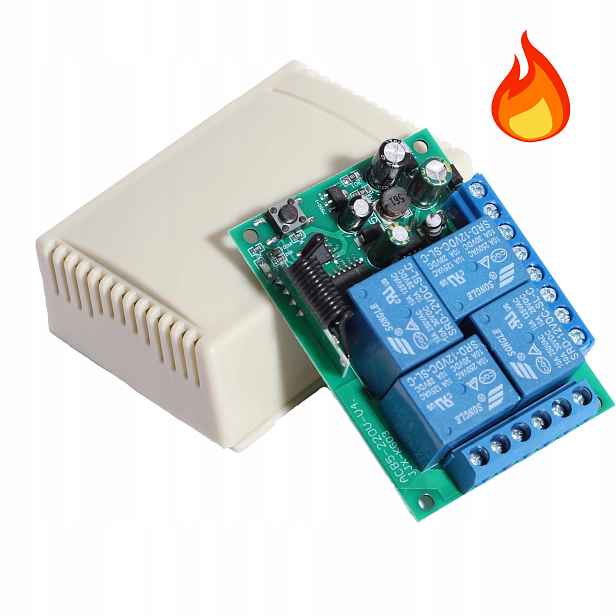 Bezdrátový Dálkový Ovladač 433 Mhz, Reléový Modul